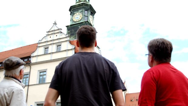 Den Glocken am Rathausturm geht die Puste aus