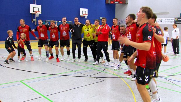 Pirnas Handballer gewinnen „auswärts“ gegen Aschersleben